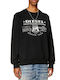 Sweatshirt with Hood Black