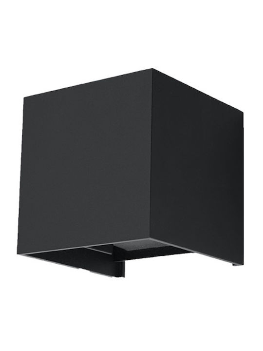 Sollux Стенен Външен Плафон LED IP54 6W 11x11x11εκ.