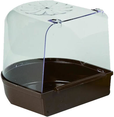 Flamingo Bird Cage Bathtub 14.5x13.6cm