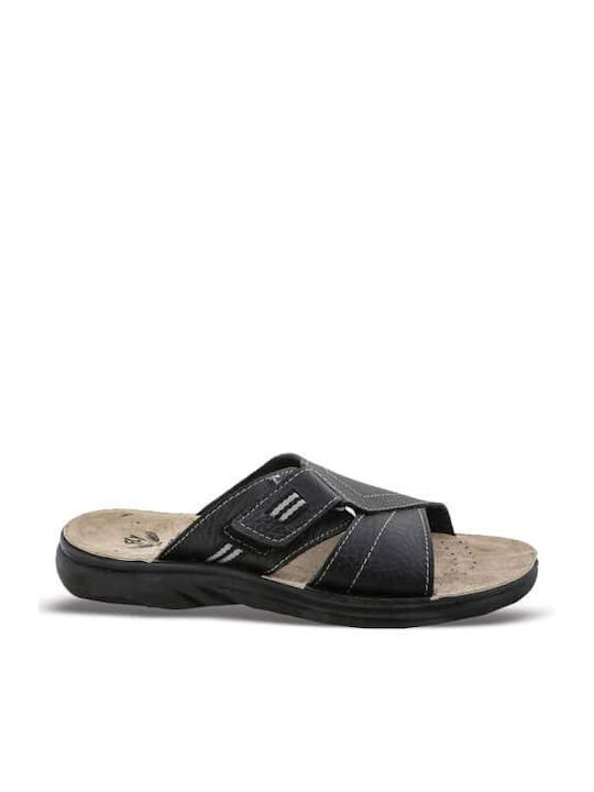 Herrensandalen in Schwarz Farbe