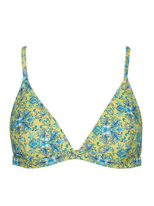 Solano Swimwear Bikini Triunghi cu umplutură Floral Verde