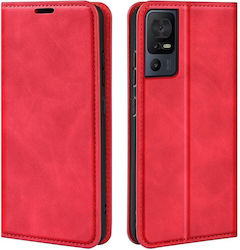 Retro Wallet Red (TCL 40 SE)