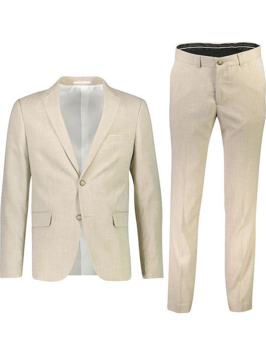 Lindbergh Herrenanzug Beige