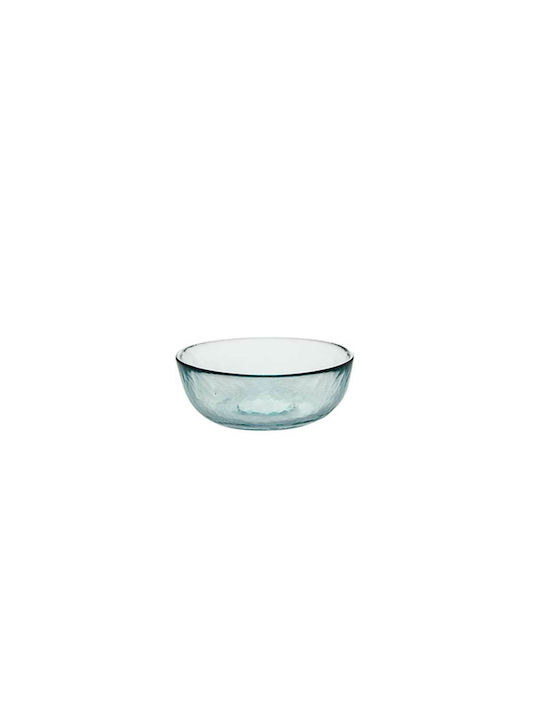 Glass Cereal Bowl Transparent with Diameter 14cm 1pcs