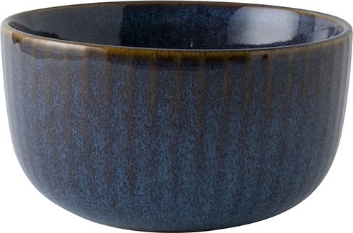 Dutch Rose Servierschüssel Rund Keramik Blau mit Durchmesser 11cm