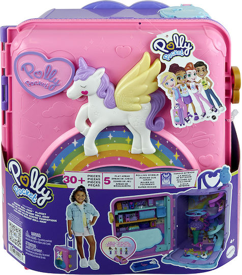 Mattel Pollyville Polly Pocket Pollyville Luna Park Suitcase for Ages 4+