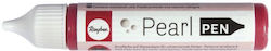Rayher Pearl Craft Paint Rote Gliederung for Wo...