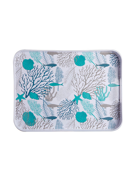 Marine Business Plastic Dreptunghiular Tavă de Servire cu Mânere 40x30cm 28012 1buc