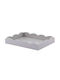 Addison Ross Rechteckig Serviertablett mit Griffen in Gray Farbe 20x27x4cm TR6201 1Stück