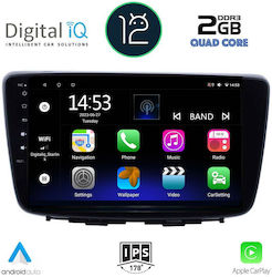 Digital IQ Sistem Audio Auto pentru Suzuki Baleno 2016> (Bluetooth/USB/WiFi/GPS/Apple-Carplay) cu Ecran Tactil 9"