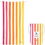 Dock & Bay Quick Dry Beach Towel Orange 200x90cm