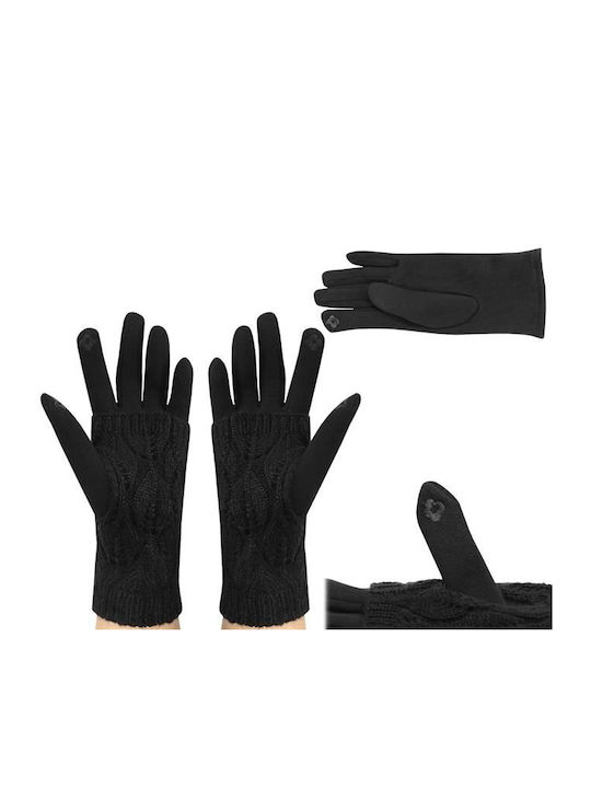 Μαύρα Γυναικεία Γάντια Αφής