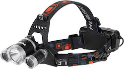 Rebel URZ3608 Επαναφορτιζόμενος Φακός Κεφαλής LED 350lm Rebel URZ3608 Επαναφορτιζόμενος Φακός Κεφαλής LED 350lm