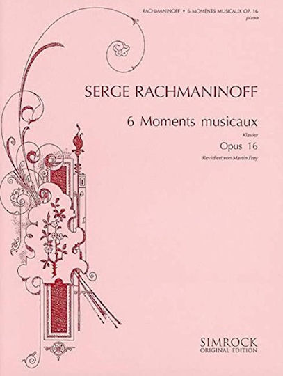 Boosey & Hawkes Rachmaninoff - 6 Moments Musicaux Op.16 Παρτιτούρα για Πιάνο