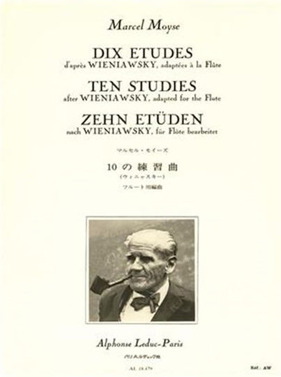 Alphonse Leduc Moyse - Ten Studies für Blasinstrumente
