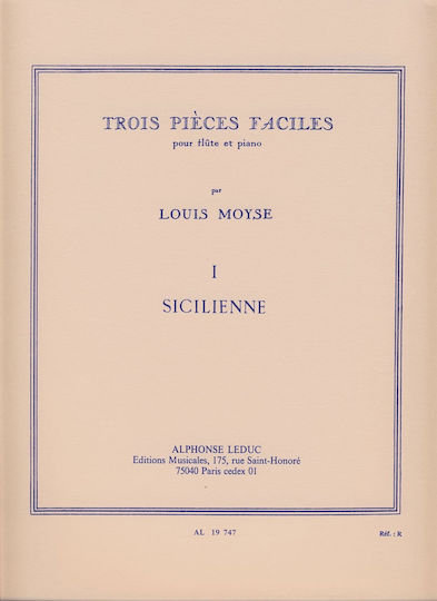 Alphonse Leduc Moyse - Sicilienne für Blasinstrumente