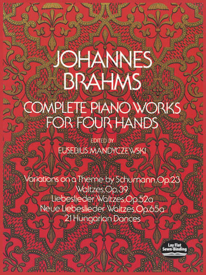 Dover Publications Brahms Piano Works Sheet Music for Piano
