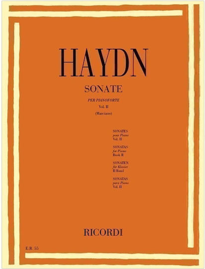 Ricordi Haydn - Sonate Per Pianorte Vol. Ii für Klavier
