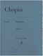 G. Henle Verlag Chopin Mazurkas Complete / Henle Verlag- Urtext pentru Pian