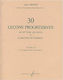 Nakas Grimoin Alain - 30 Lecons Progressives De Lecture De Notes Et De Solfege Vol. 3a Carte de teorie pentru Voce