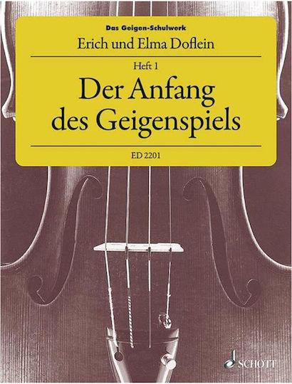 Nakas Doflein - Der Anfang Des Geigenspiels. Band 1 Sheet Music for Violin