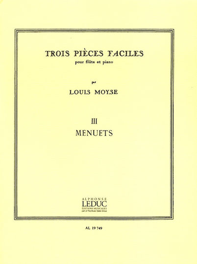 Alphonse Leduc Moyse - Menuets за Вятърни инструменти