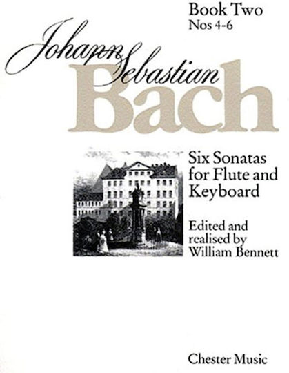 Chester Music Publications Bach J.s -6 Flute Sonatas Book.2 No.4-6 за Вятърни инструменти