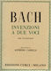 Curci Bach J.s.inventions A Deux Vois / Eκδόσεις Sheet Music for Piano