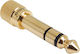 UDG Plug 6.3mm Jack stereo male/female Gold (U94001)
