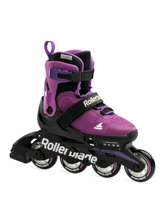 Rollerblade Microblade Kids Adjustable Inline Rollers Purple