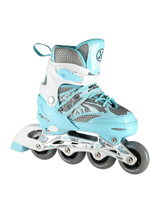 Nils NA 10602A Inline Αυξομειούμενα Rollers Μπλε Παιδικά