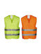 Fageo Men's Safety Vest Orange