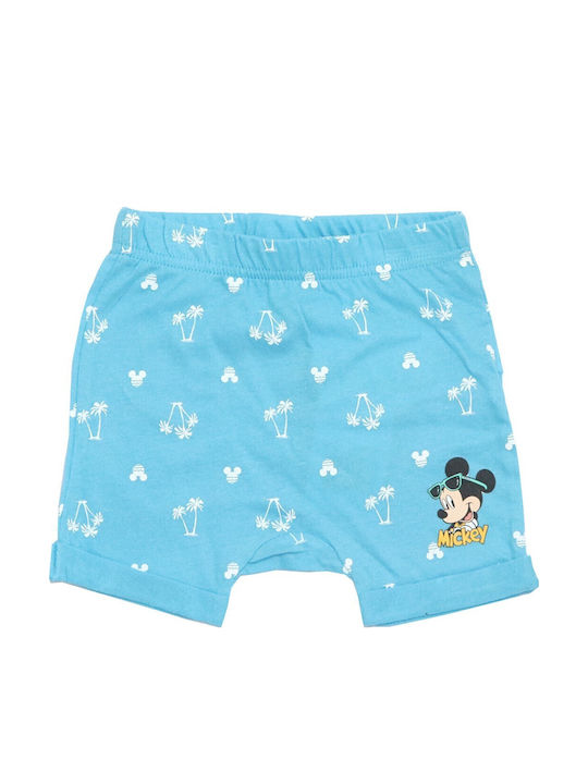 Παιδικό Σορτς/Βερμούδα Υφασμάτινο Mickey Mouse Γαλάζιο