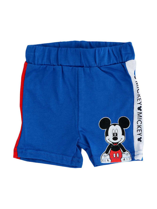 Sport Kinder Shorts Bermudas Mickey Mouse Blau