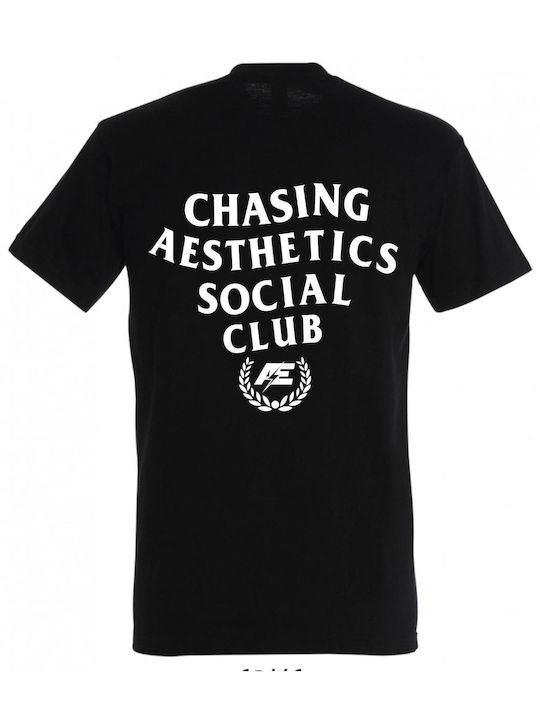 Social Club T-shirt Black Cotton
