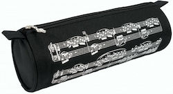 Agifty Pencil Case Barrel Black