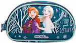 Frozen District Pencil Case Barrel with 1 Compartment Light Blue