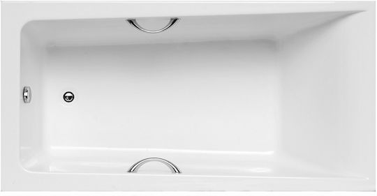Acrilan Mocca Line Μπανιέρα Ακρυλική 170x80cm