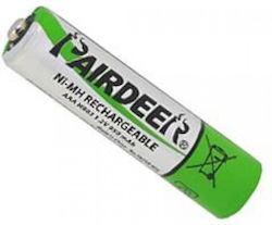 Pairdeer AAA 950mAh 1.2V 2 Stück Wiederaufladbare Batterien Pairdeer AAA 950mAh 1.2V 2 Stück Wiederaufladbare Batterien