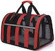 Value Umhängetasche für Hunde / Katzen Rot L45xB28xH25cm.