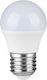 V-TAC LED Lampen für Fassung E27 und Form G45 Naturweiß 320lm 1Stück