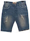 Bermudashorts Baumwolljeans 6 blau