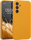 KWmobile Back Cover Σιλικόνης Κίτρινο (Galaxy A54)