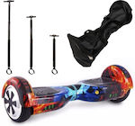 Smart Balance Wheel Red Fire 6,5'' & Smart Balance Wheel Gokart Hoverboard mit 20km/h Max Geschwindigkeit und 20km Reichweite in Rot Farbe