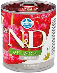 Farmina Quinoa Canned Gluten Free Wet Dog Food with Pork 1 x 285gr