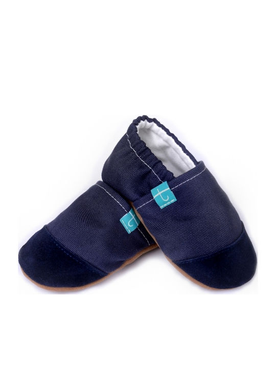 Titot Baby Hausschuhe Marineblau