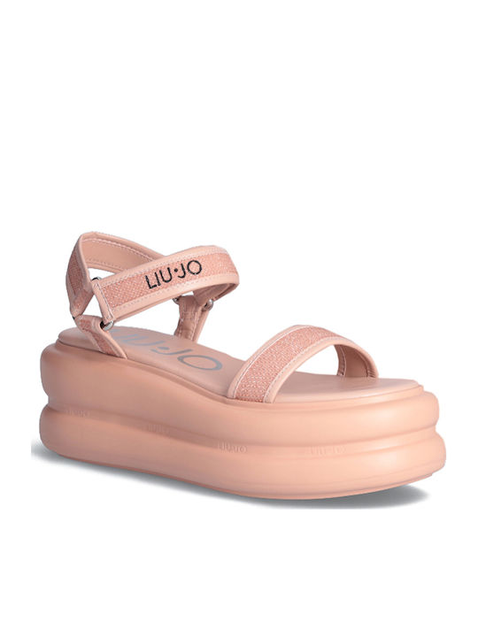 Liu Jo Aria Women's Flat Sandals Flatforms in P...