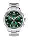 Tissot Chrono XL Classic Men's Watch 45mm Chronograph Battery with Silver Metal Bracelet