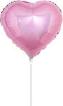 Balloon Foil Valentine's Day Heart Pink Shape 25cm