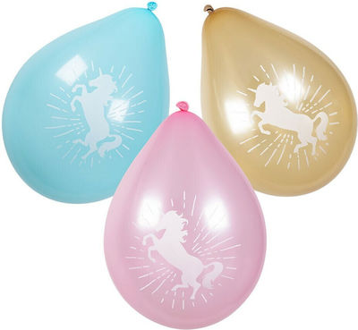 Set of 6 Balloons Latex 25cm